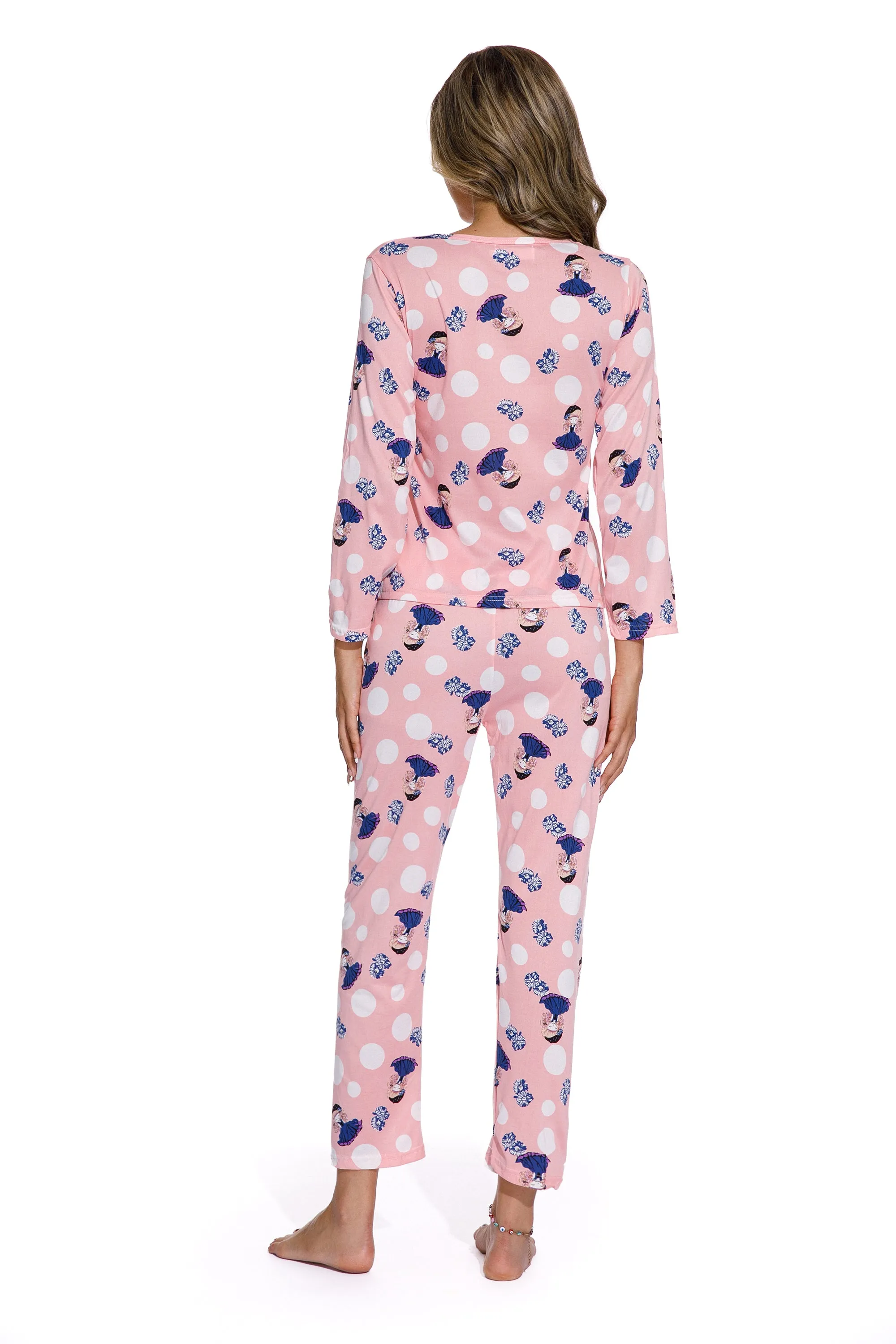 Long Sleeve Princess print Home wear Suit