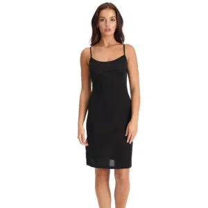 Love & Lustre Silk Jersey Slip - Black