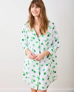 Lucky Clover - Sleep Shirt - Cloud