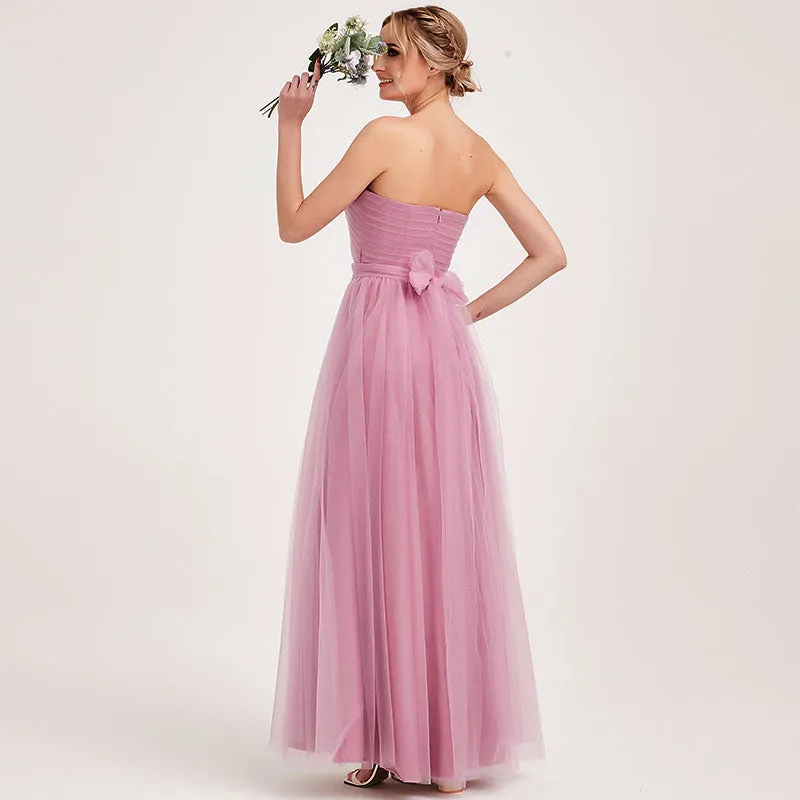 Mauve MULTI WAY Sweetheart Tulle Bridesmaid Dress