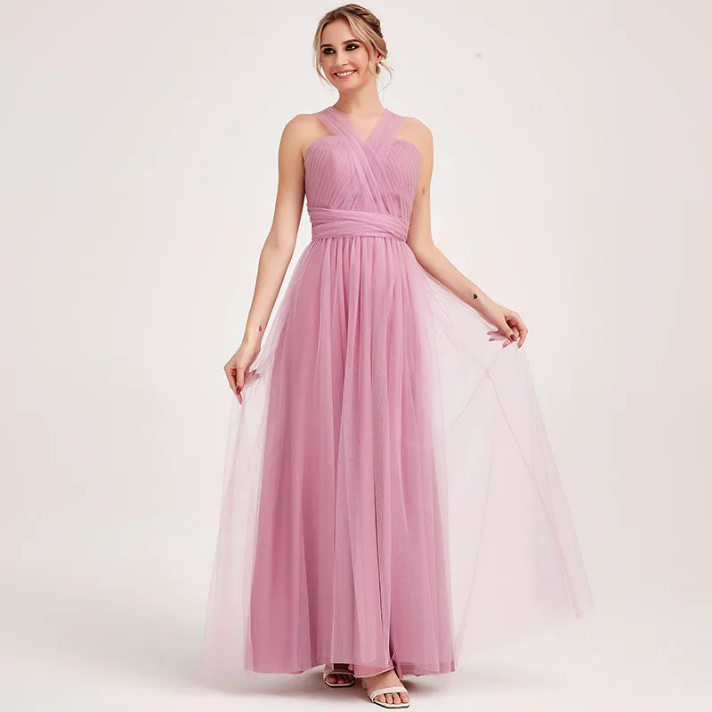 Mauve MULTI WAY Sweetheart Tulle Bridesmaid Dress