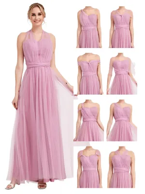 Mauve MULTI WAY Sweetheart Tulle Bridesmaid Dress