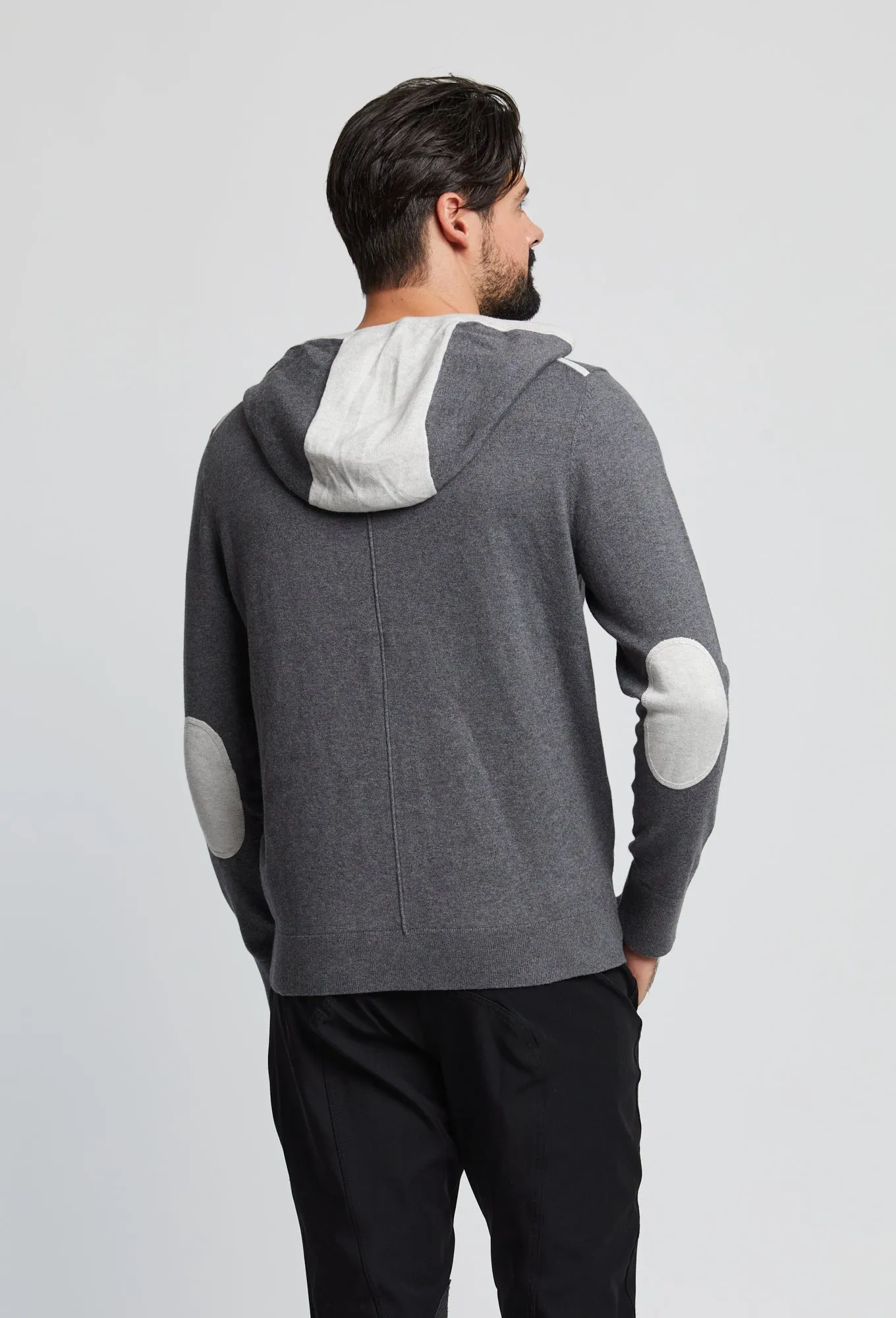 Men's Cotton & Cashmere Zip-Up