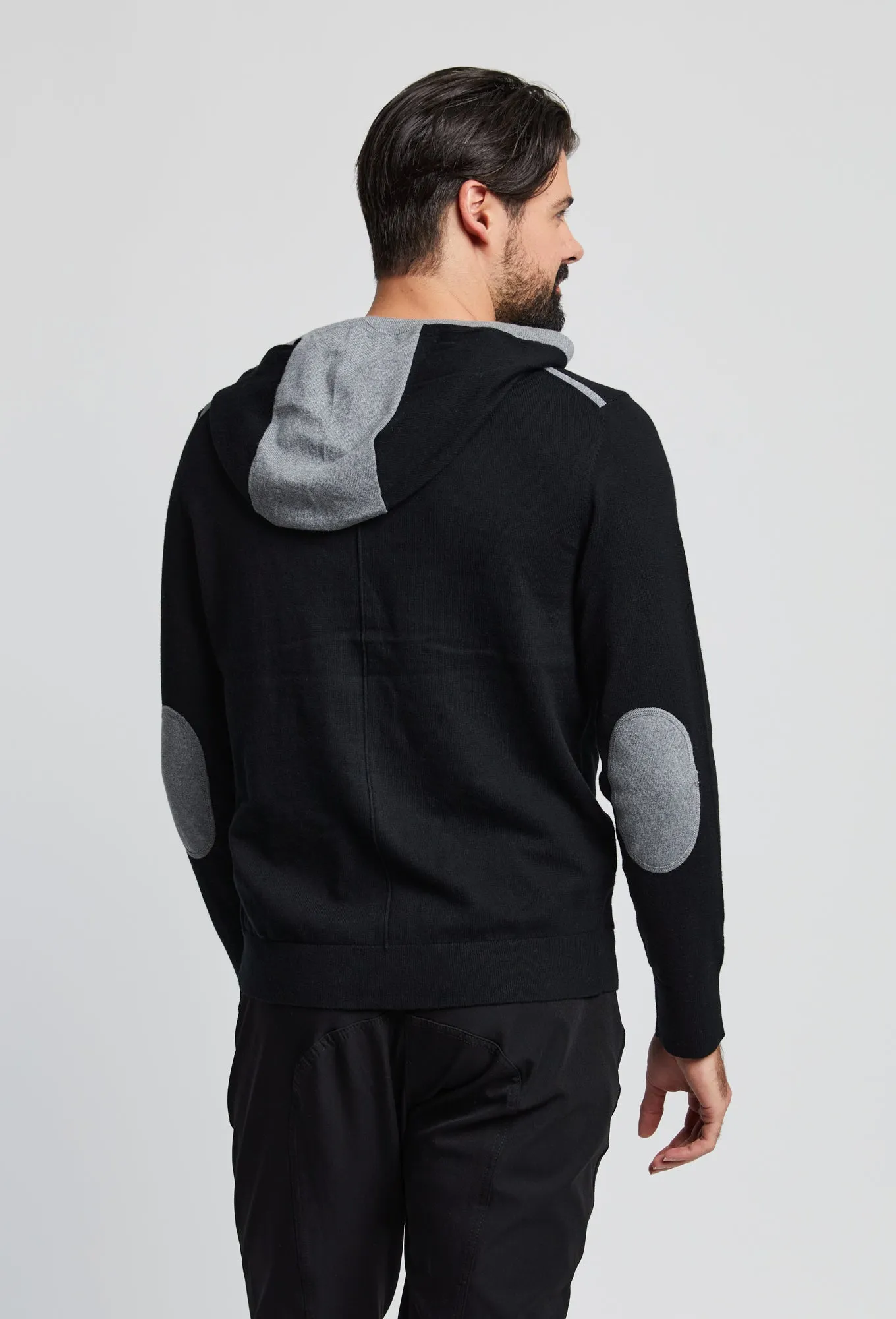 Men's Cotton & Cashmere Zip-Up