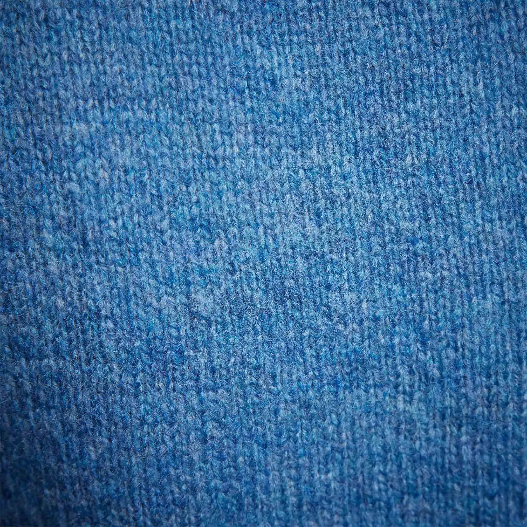 Mid Gauge Cashmere Sweatshirt - Blue Raspberry
