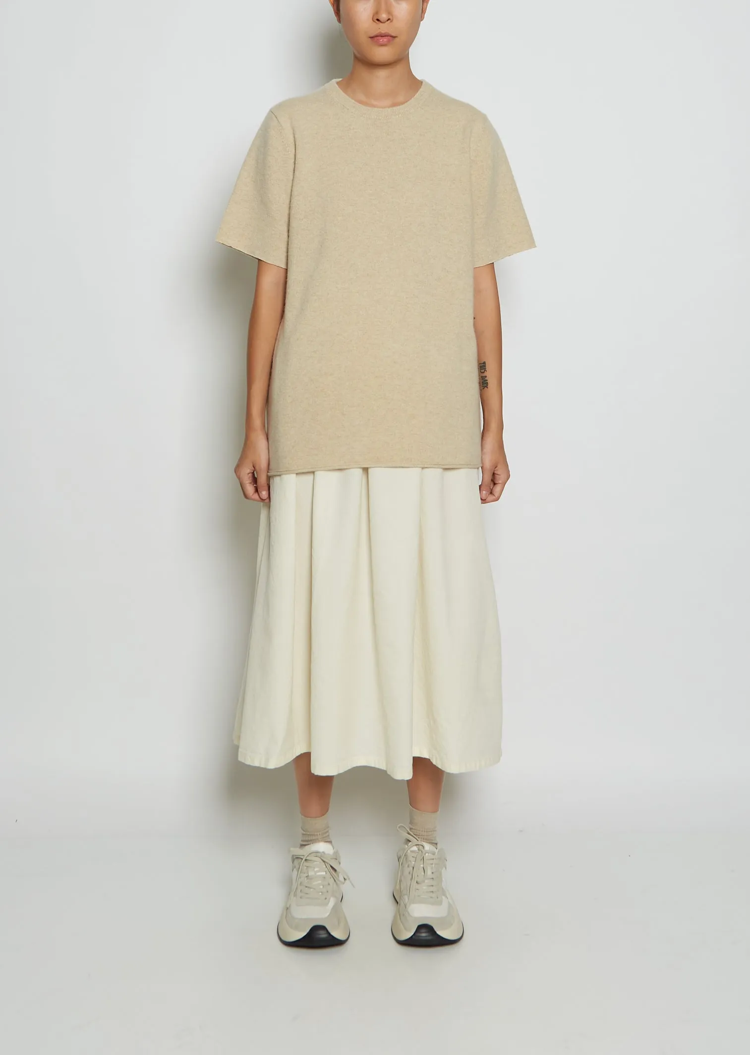 n°64 Cashmere T-Shirt — Latte