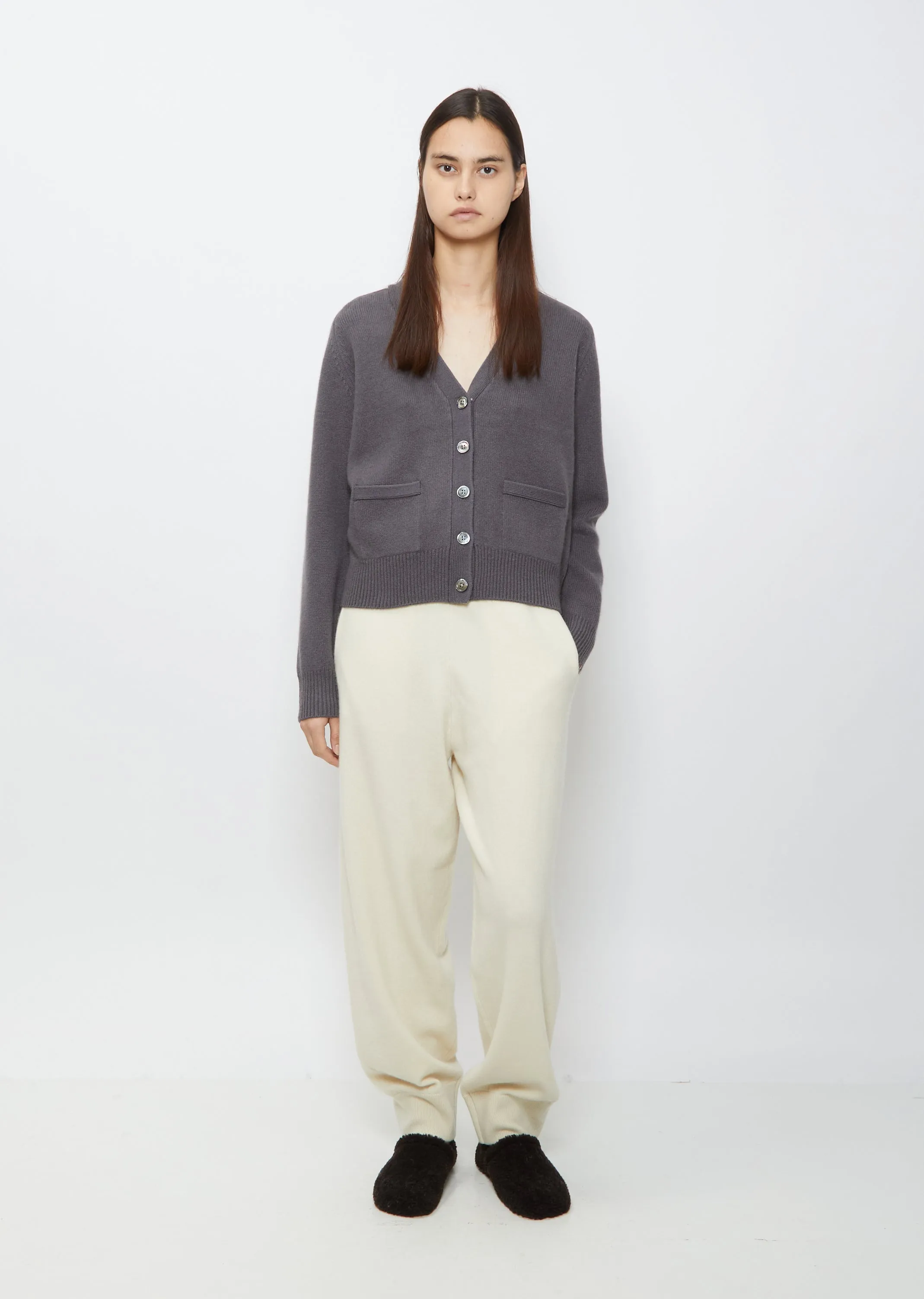 n°81 Card Cardigan — Concrete