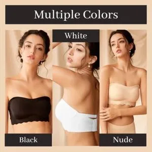 Non-Slip Strapless Bra