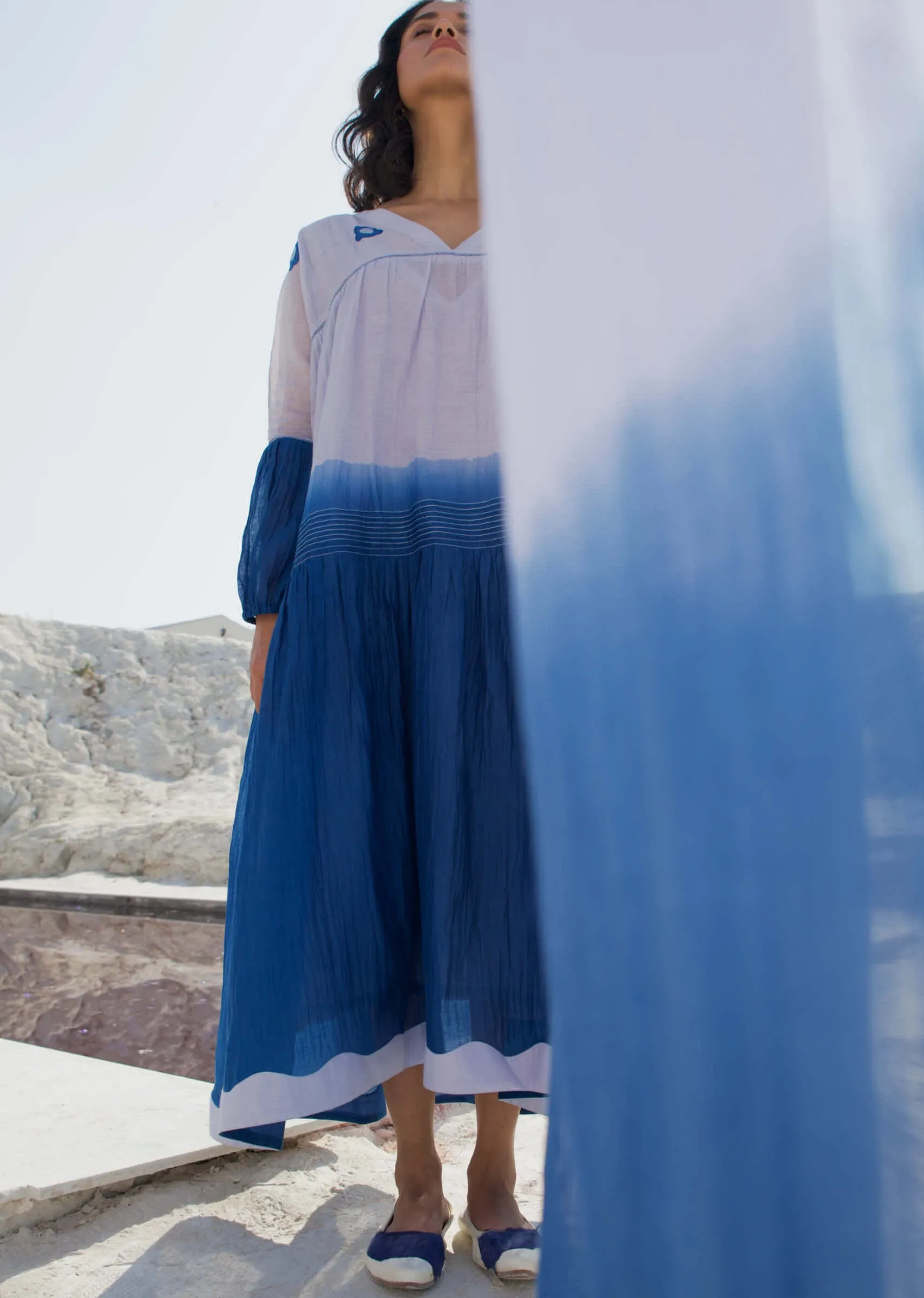 Ocean sky dress