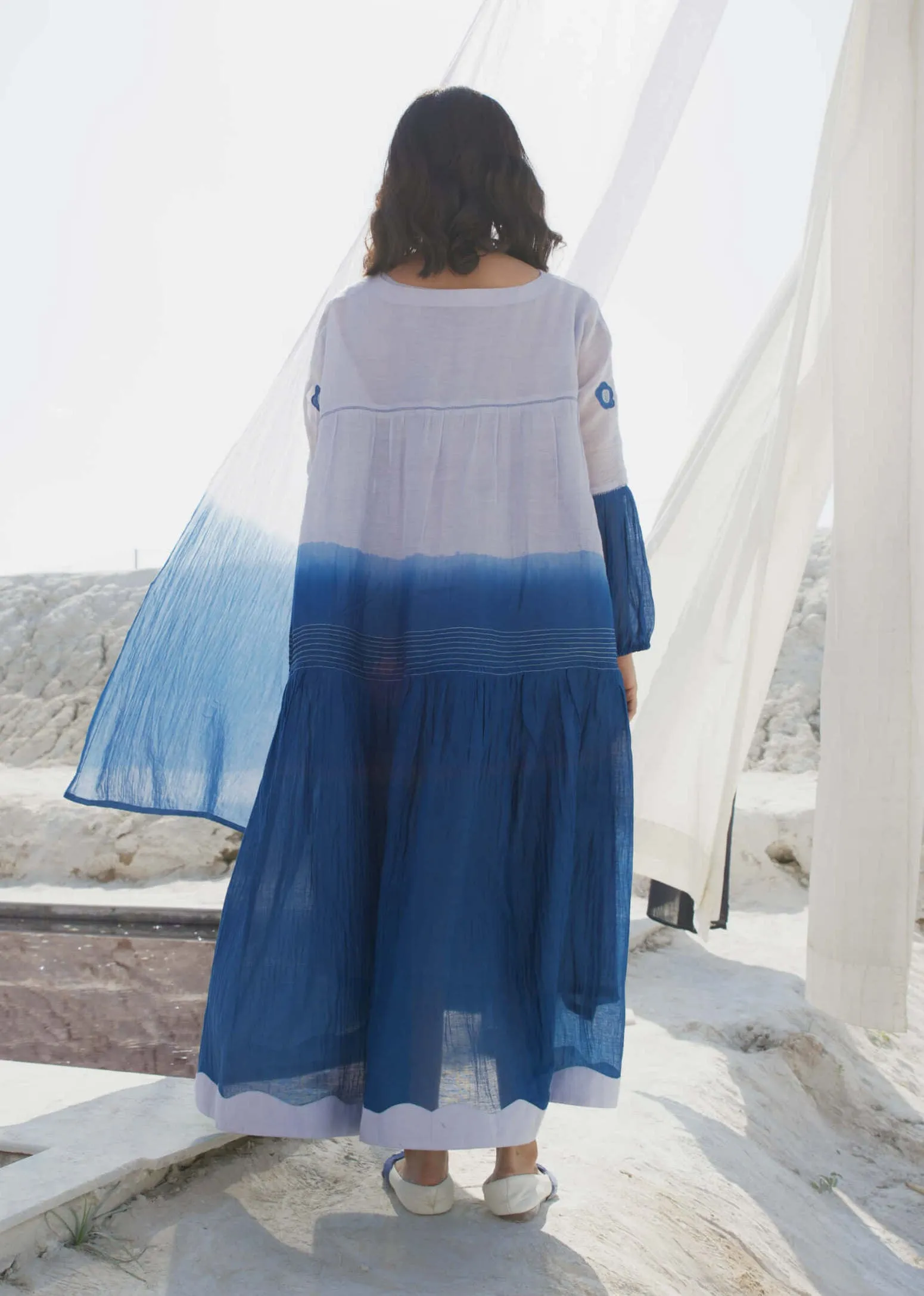 Ocean sky dress