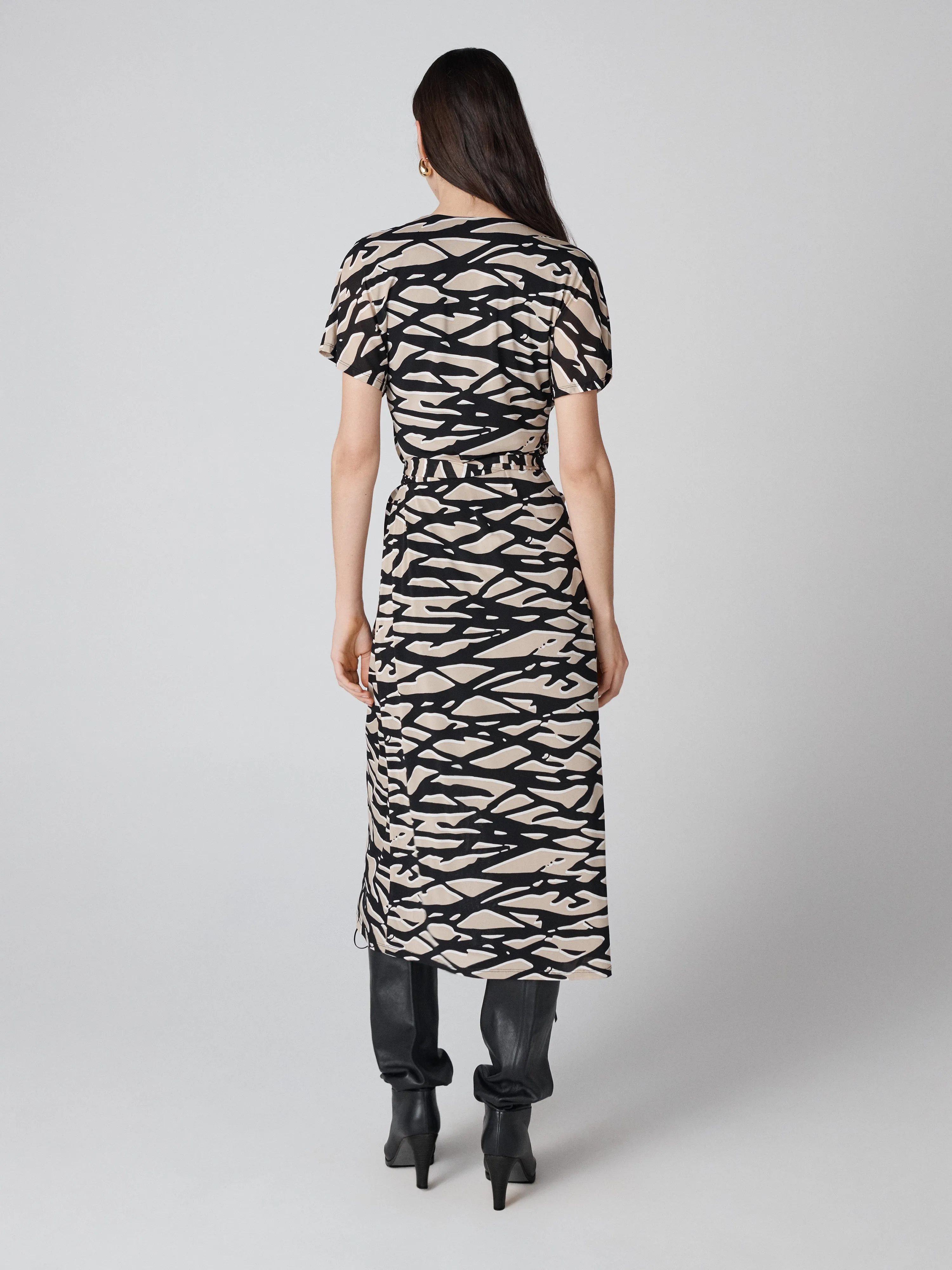 Paisley Wrap Dress