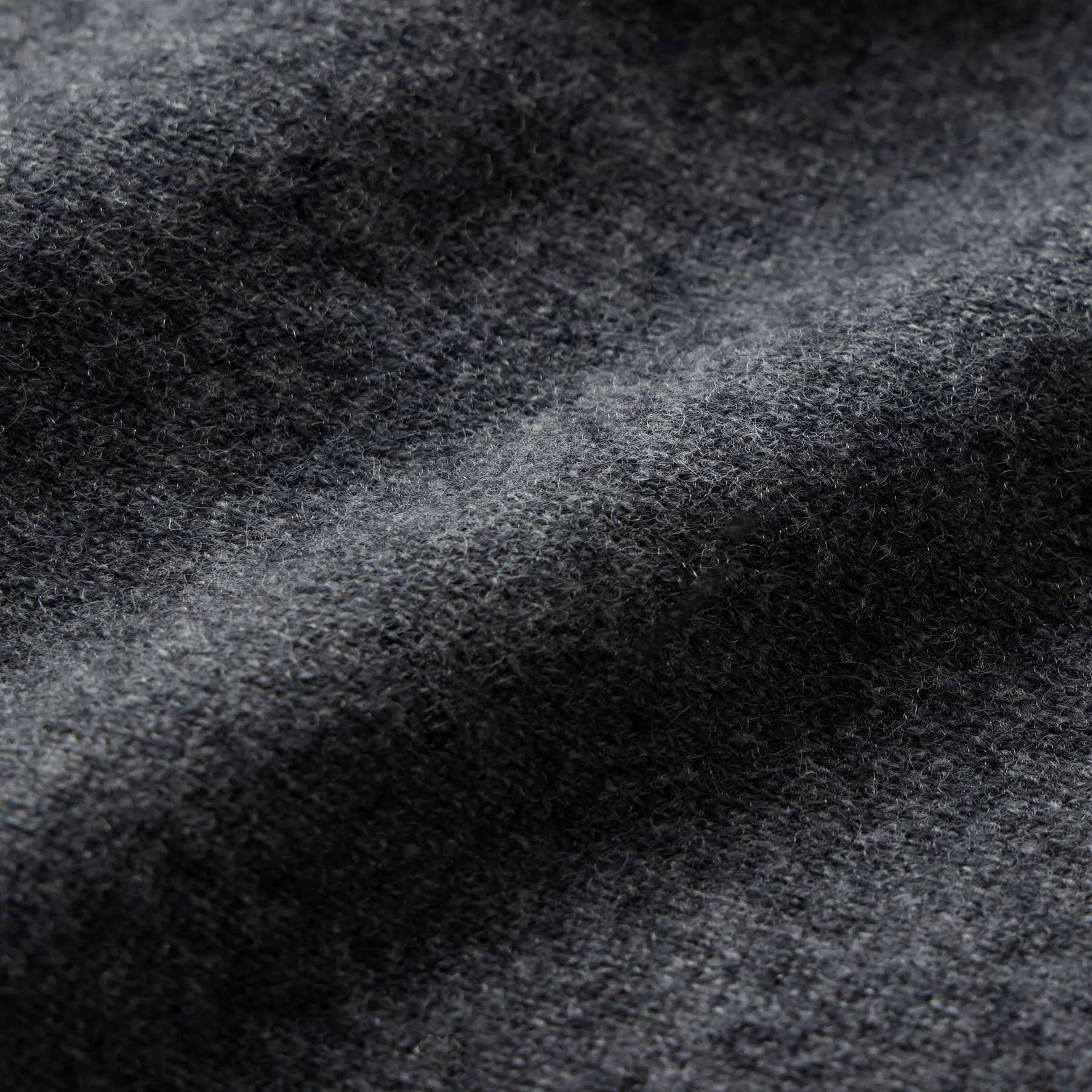 Palm Tree Cashmere Raglan - Flannel/Black