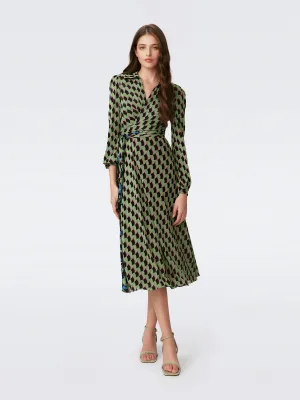 Phoenix Reversible Mesh Wrap Dress