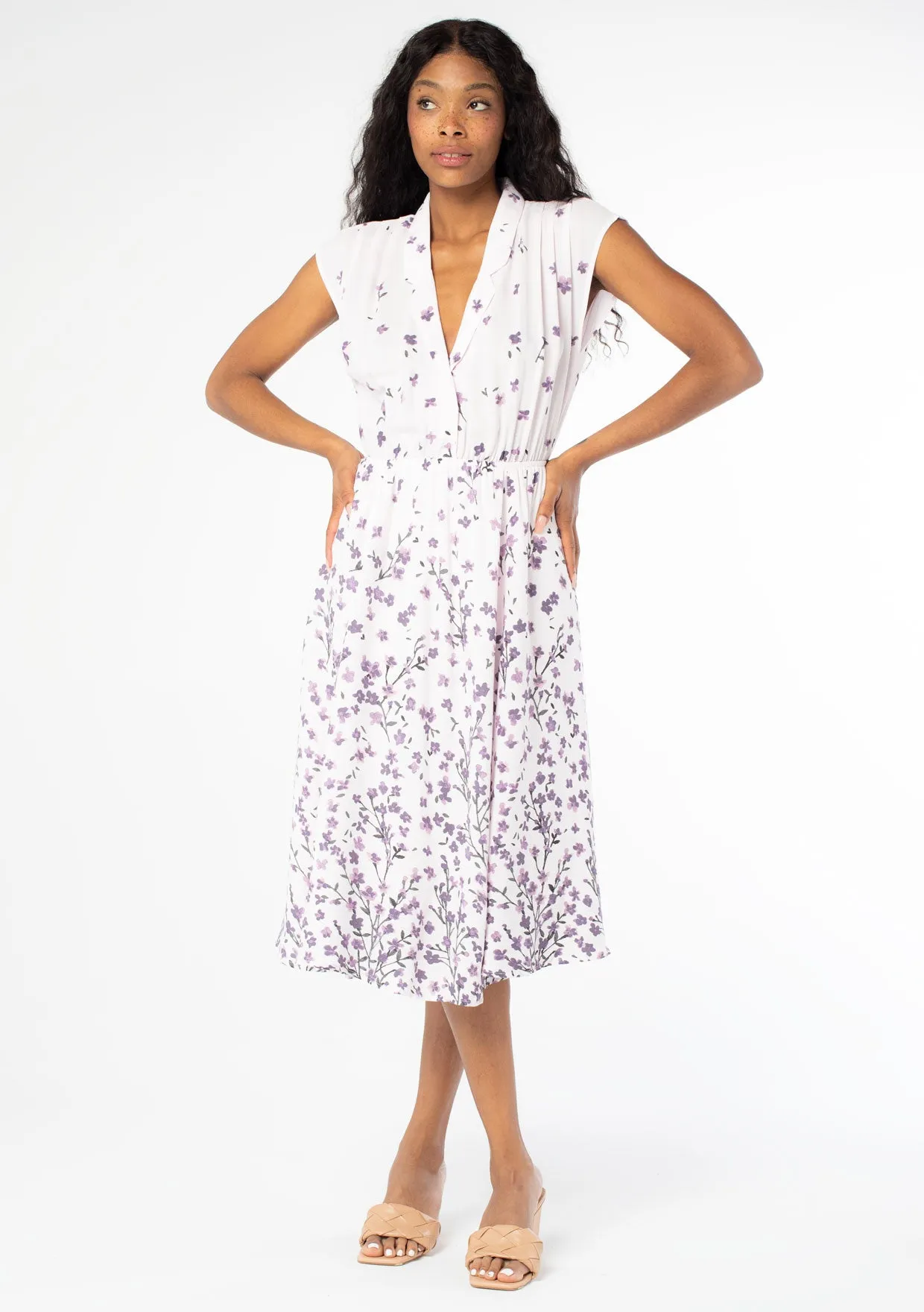 Pretty Posy Midi Dress