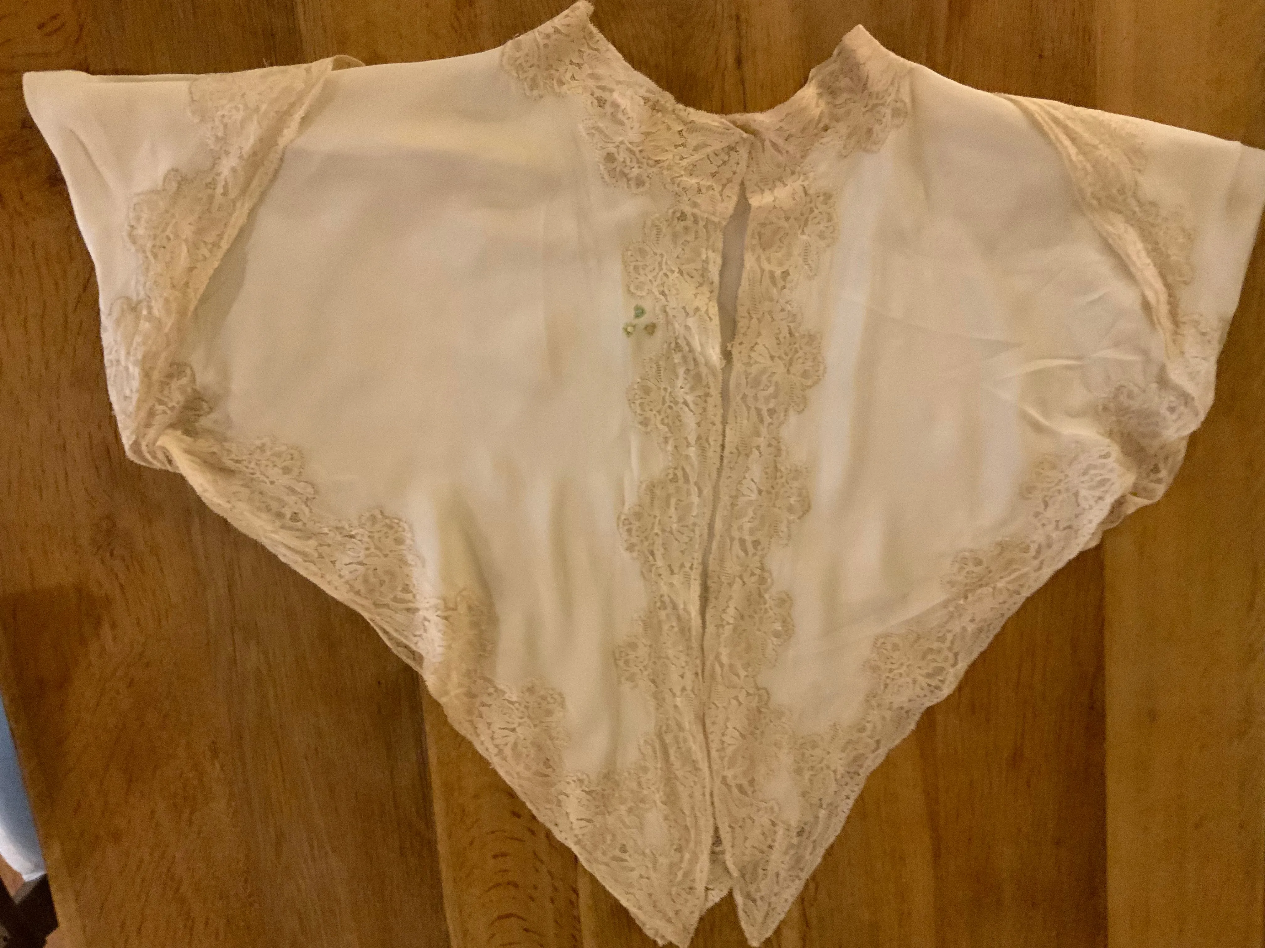 Pure Silk Bed Jacket - Rare - 20s - 20O