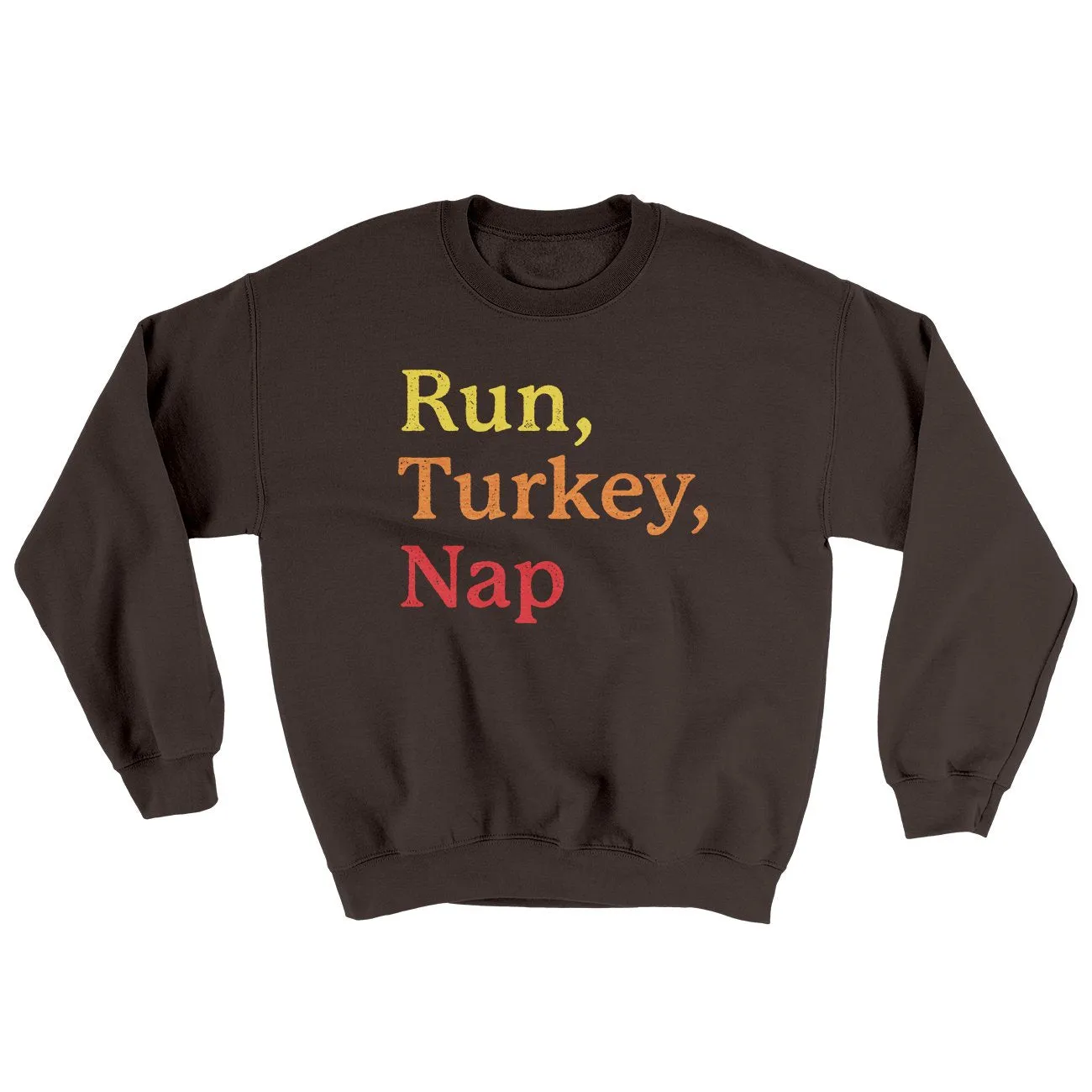 Run, Turkey, Nap Ugly Sweater