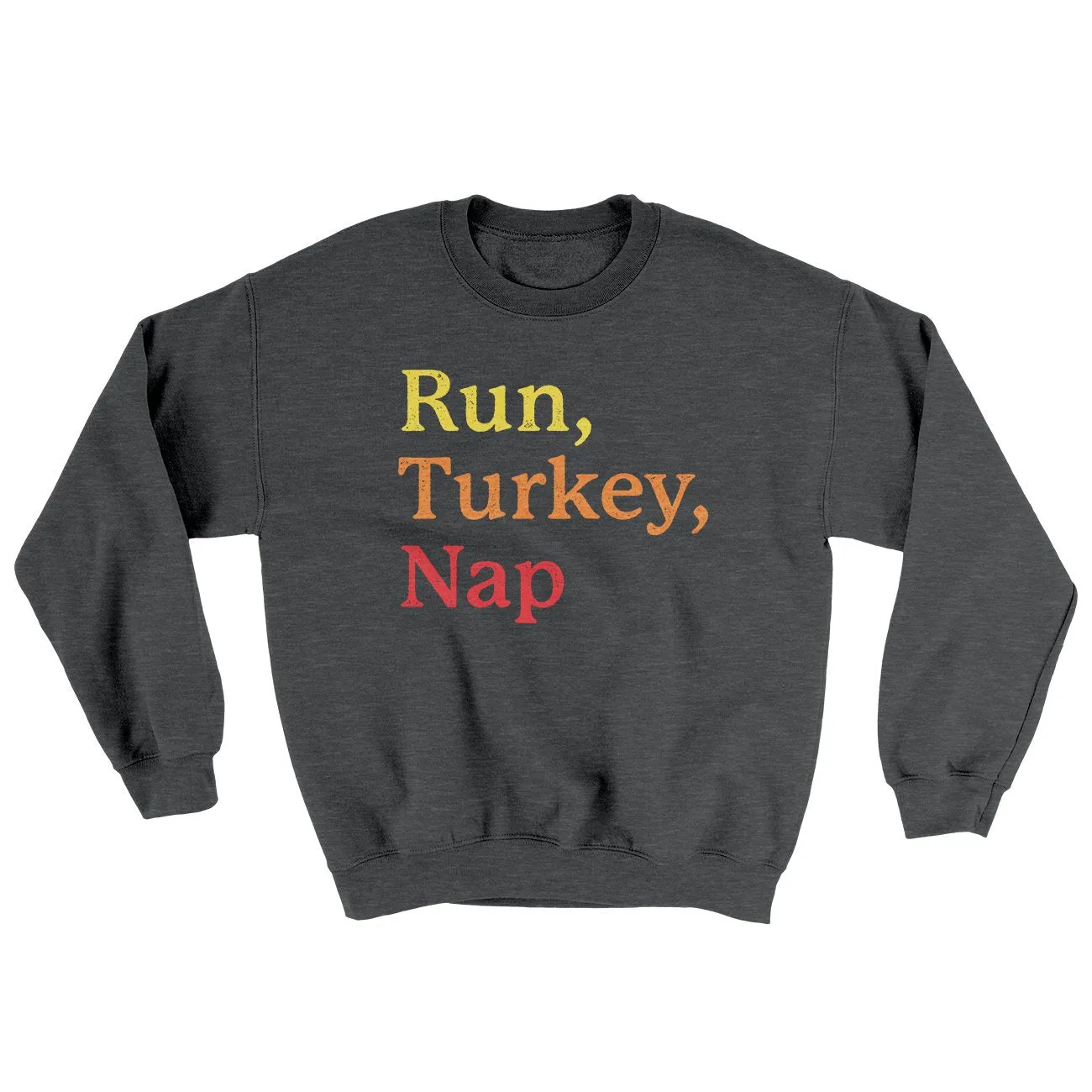 Run, Turkey, Nap Ugly Sweater