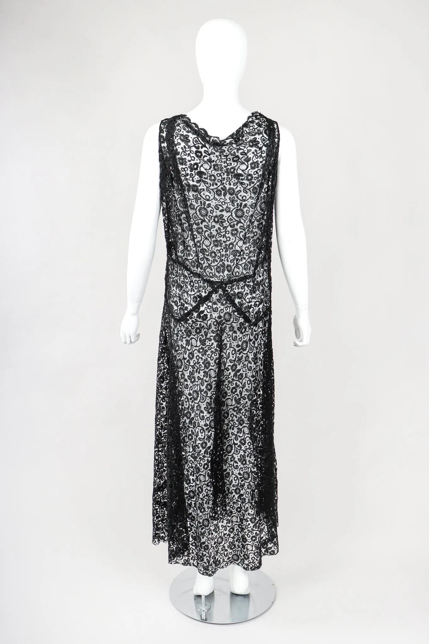 Sheer Embroidery Lace Dress