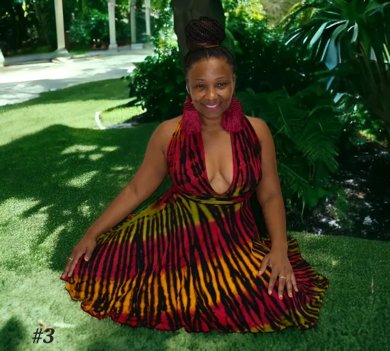 Short Infinity Wrap Dress