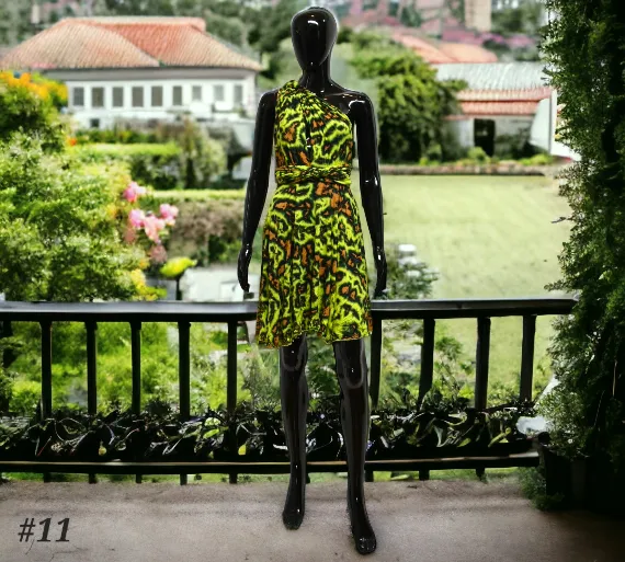 Short Infinity Wrap Dress