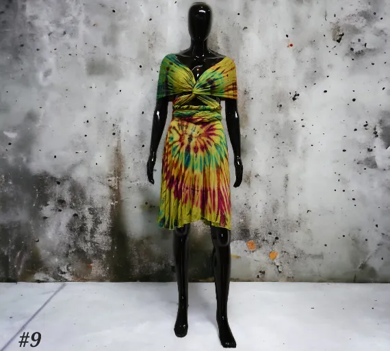 Short Infinity Wrap Dress