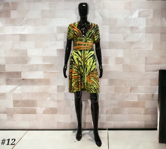 Short Infinity Wrap Dress
