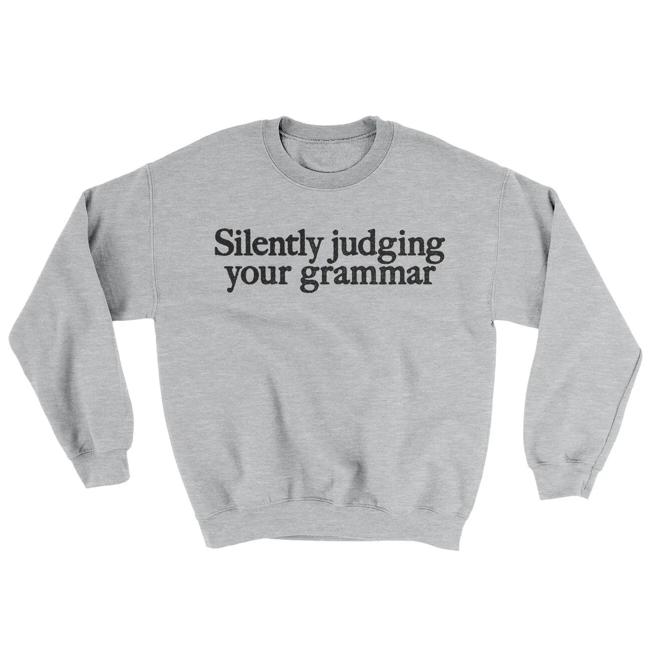 Silently Judging Your Grammar Ugly Sweater