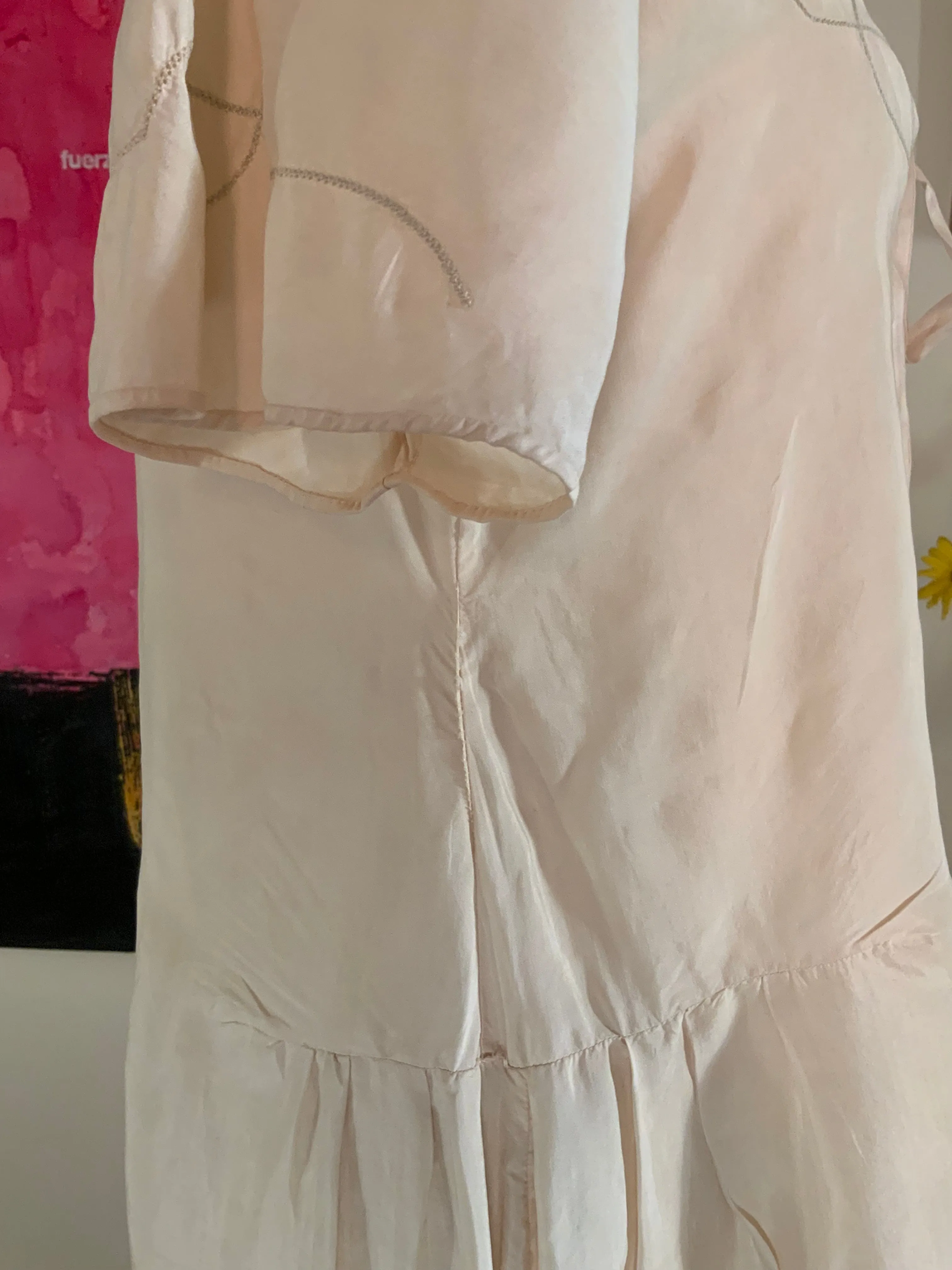 Silk Nightgown / Dress - 20s - 20Q