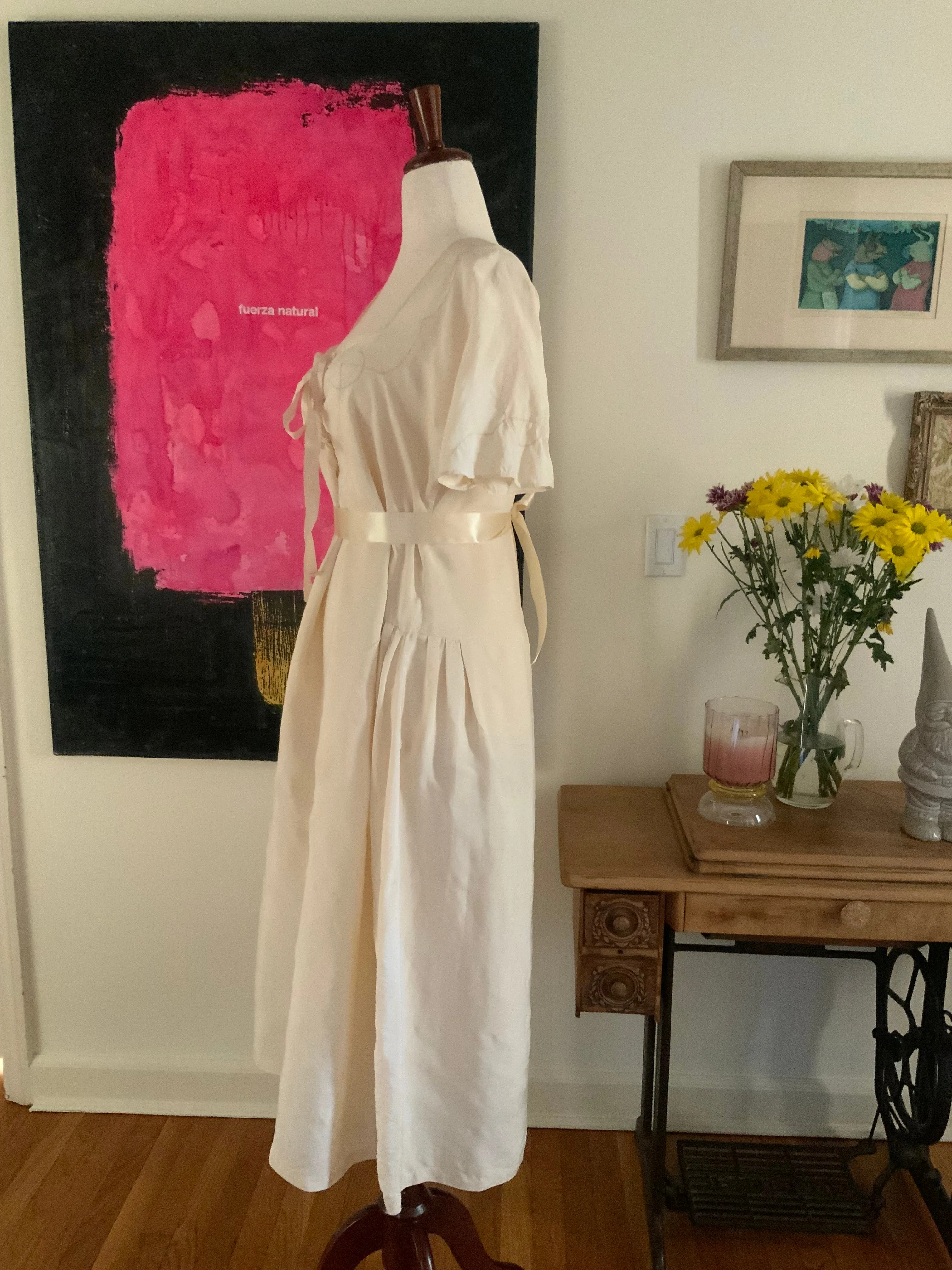 Silk Nightgown / Dress - 20s - 20Q