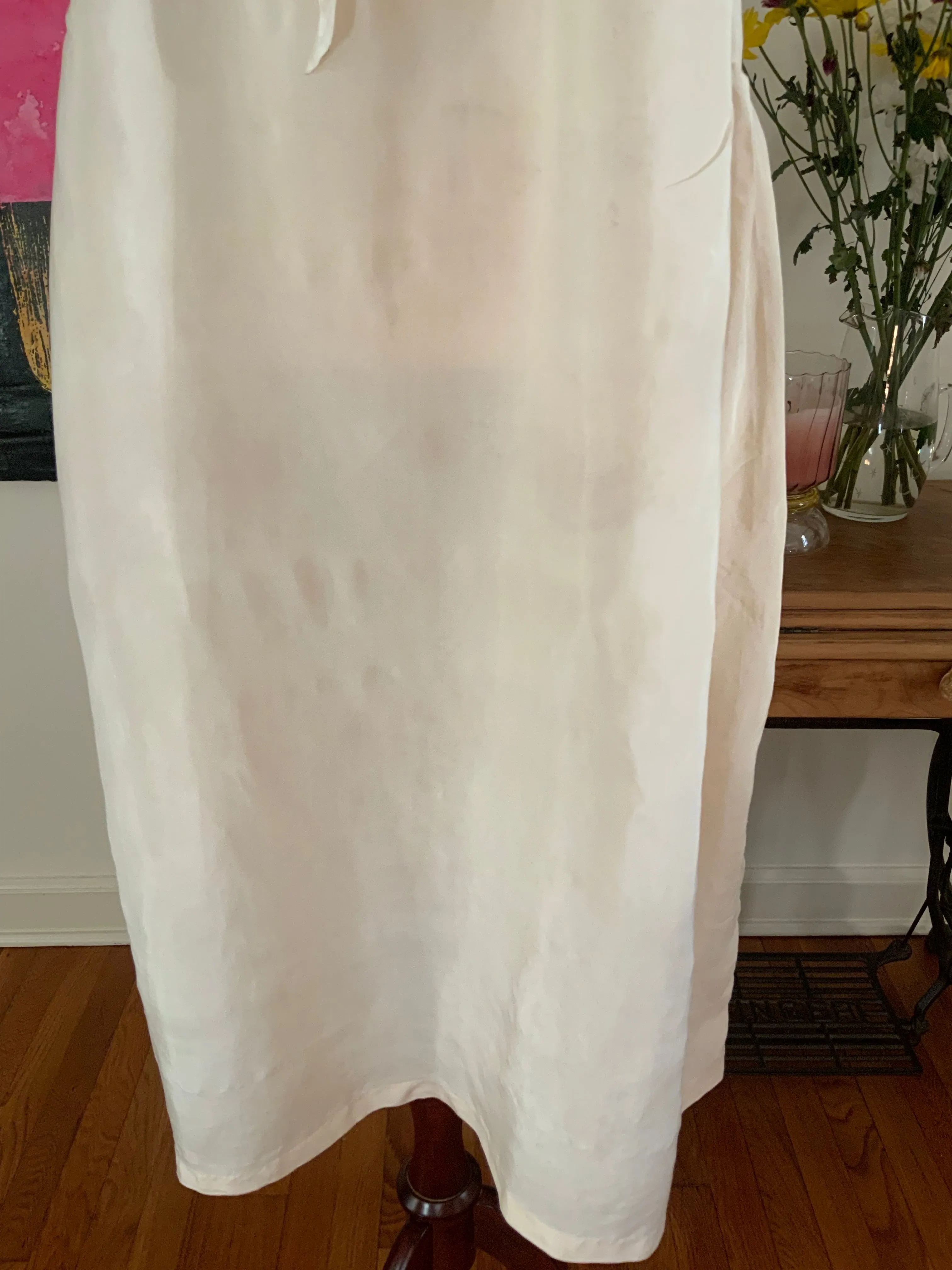 Silk Nightgown / Dress - 20s - 20Q