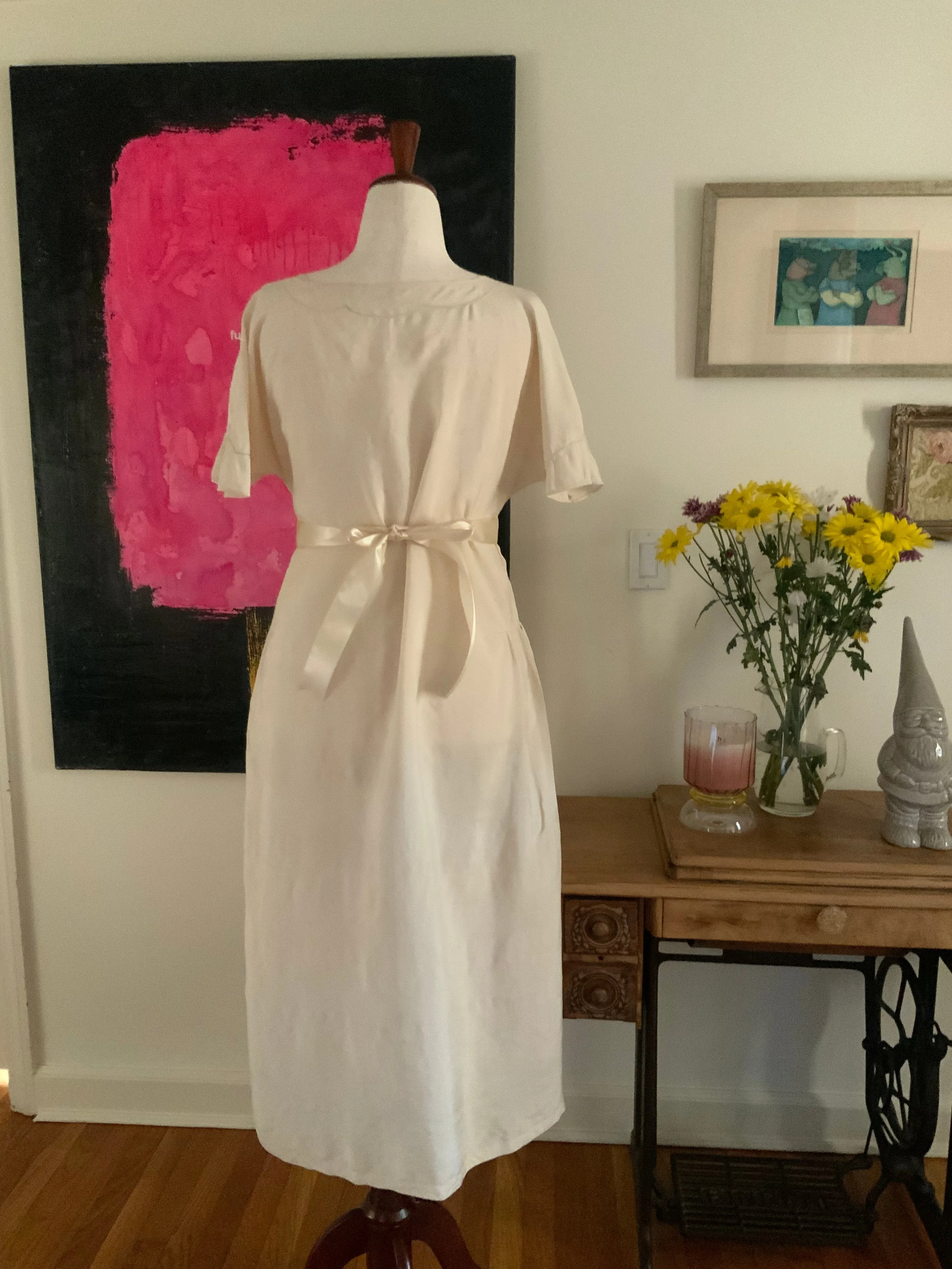 Silk Nightgown / Dress - 20s - 20Q