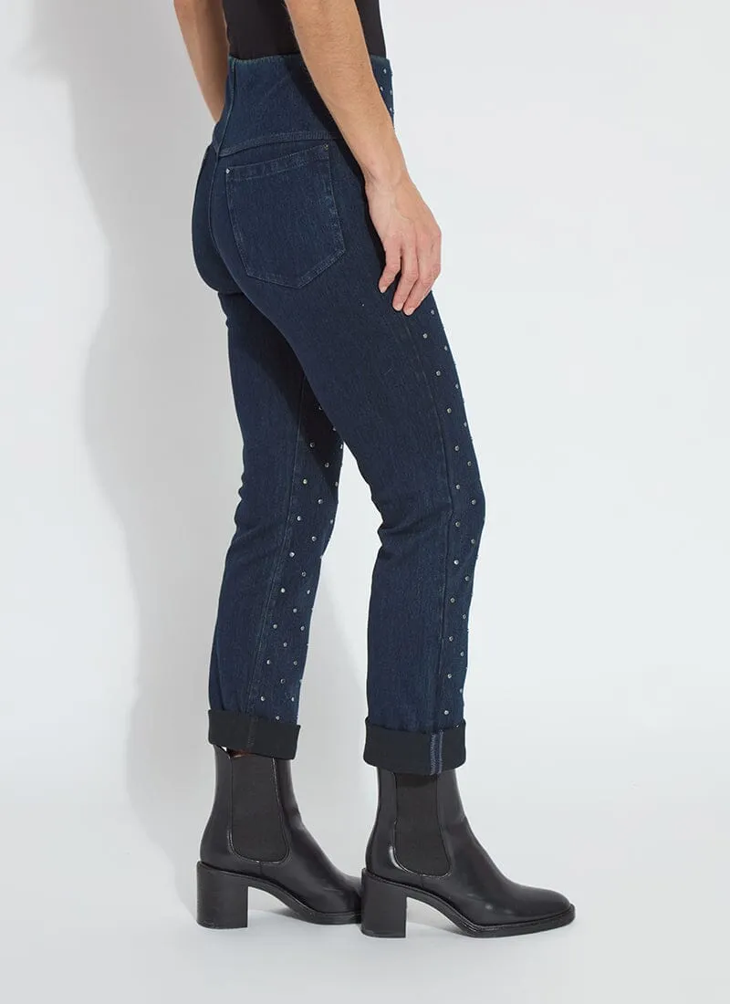 Studded Boyfriend Denim (26" Inseam)