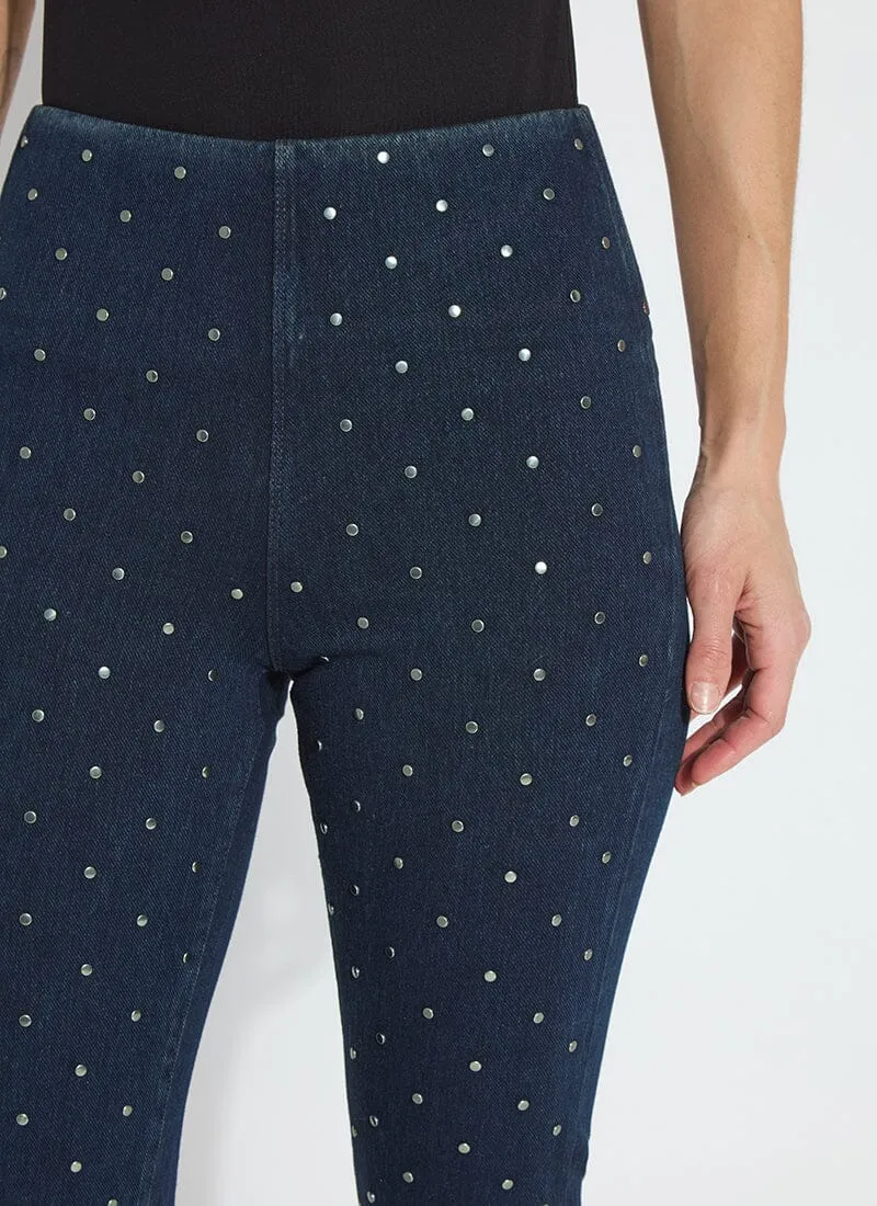 Studded Boyfriend Denim (26" Inseam)