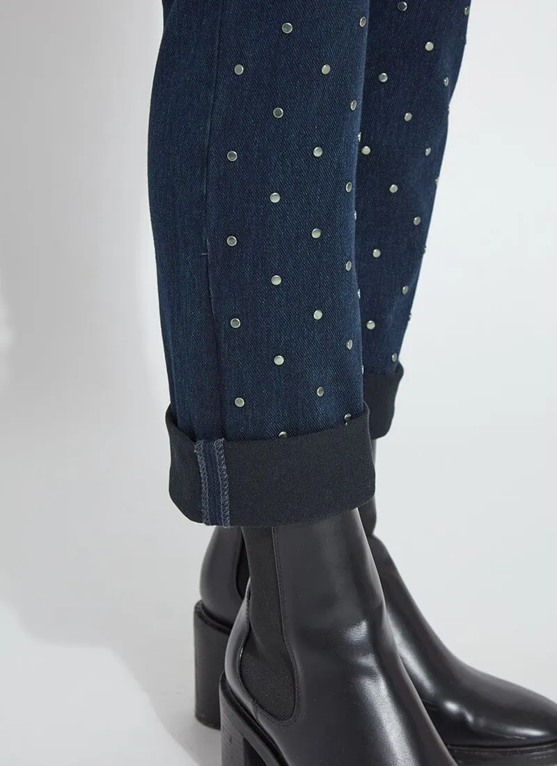 Studded Boyfriend Denim Curvy