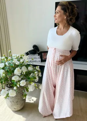 The Harem Jumpsuit - Jungle Blush