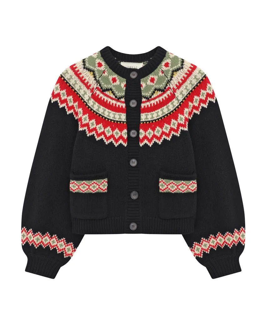 The Holiday Fair Isle Sophmore Cardigan