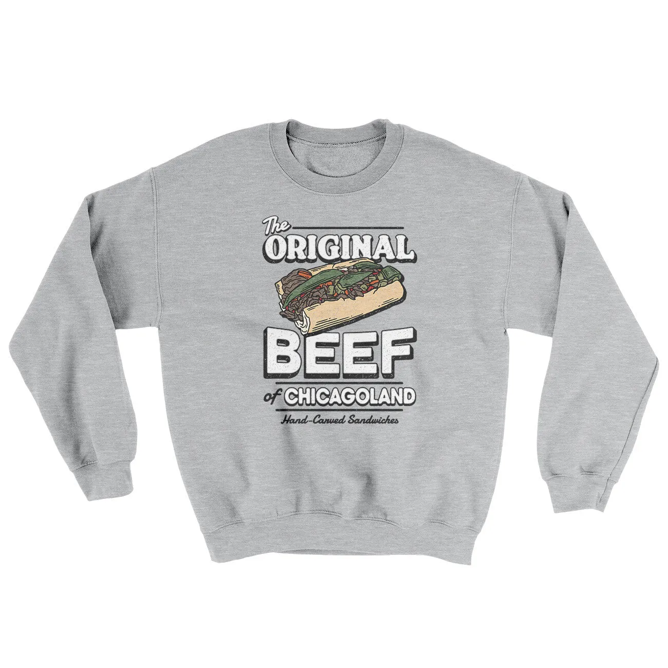 The Original Beef Of Chicagoland Ugly Sweater