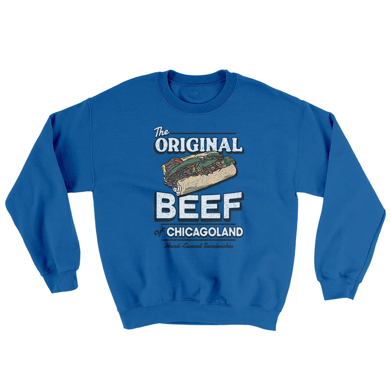 The Original Beef Of Chicagoland Ugly Sweater