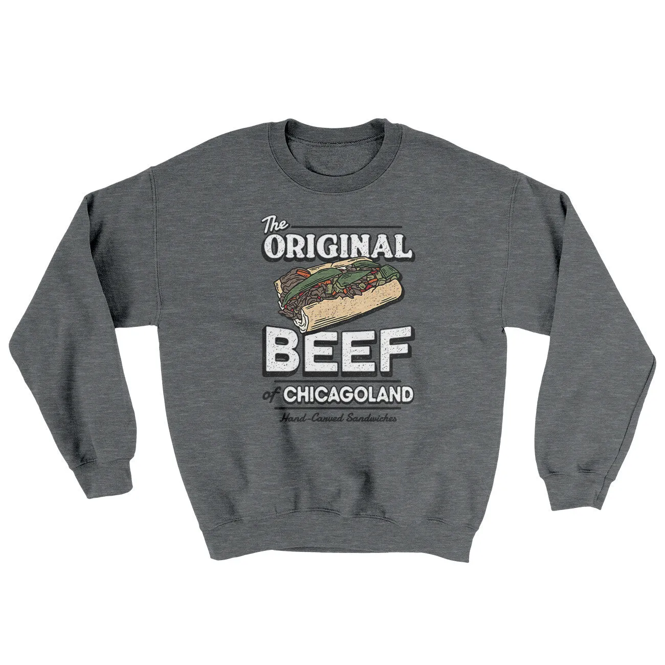 The Original Beef Of Chicagoland Ugly Sweater