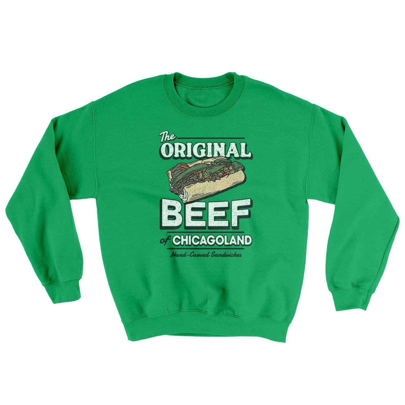 The Original Beef Of Chicagoland Ugly Sweater