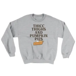 Thicc Thighs And Pumpkin Pies Ugly Sweater