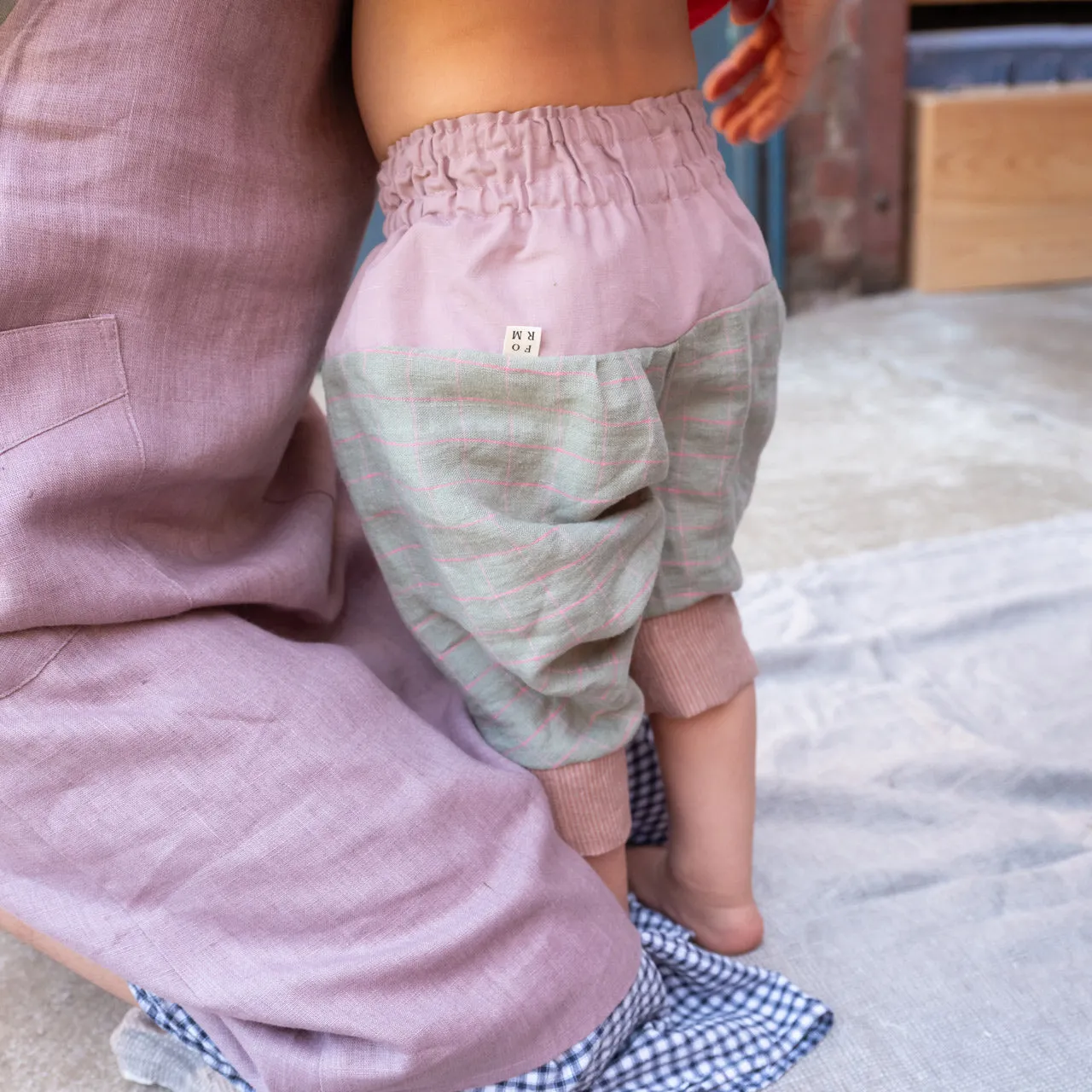 Toddler Pantaloons - Umiform Remnants - Zero Waste (2-4y)