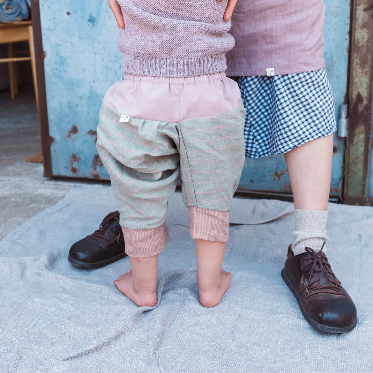 Toddler Pantaloons - Umiform Remnants - Zero Waste (2-4y)