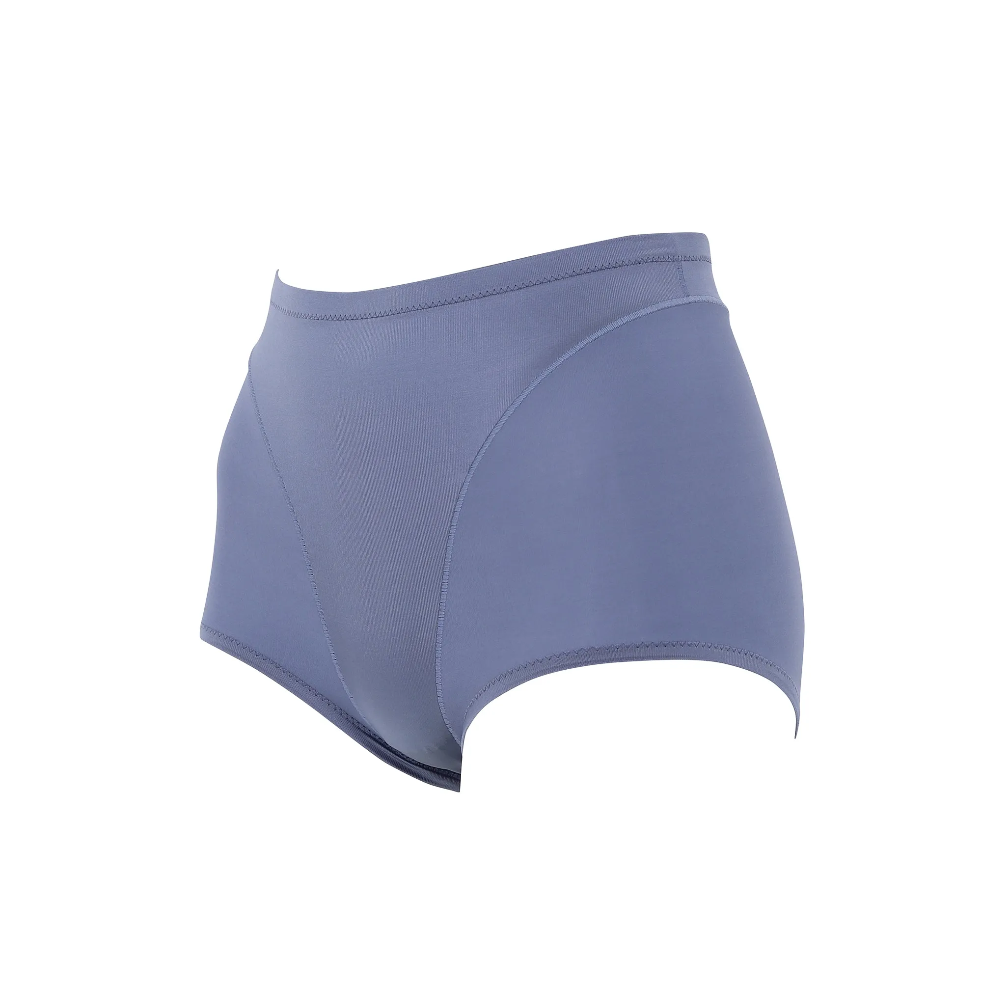 Wacoal Shapewear Hips กางเกงกระชับหน้าท้อง รุ่น WY1128 สีเทาออกน้ำเงิน (NG)