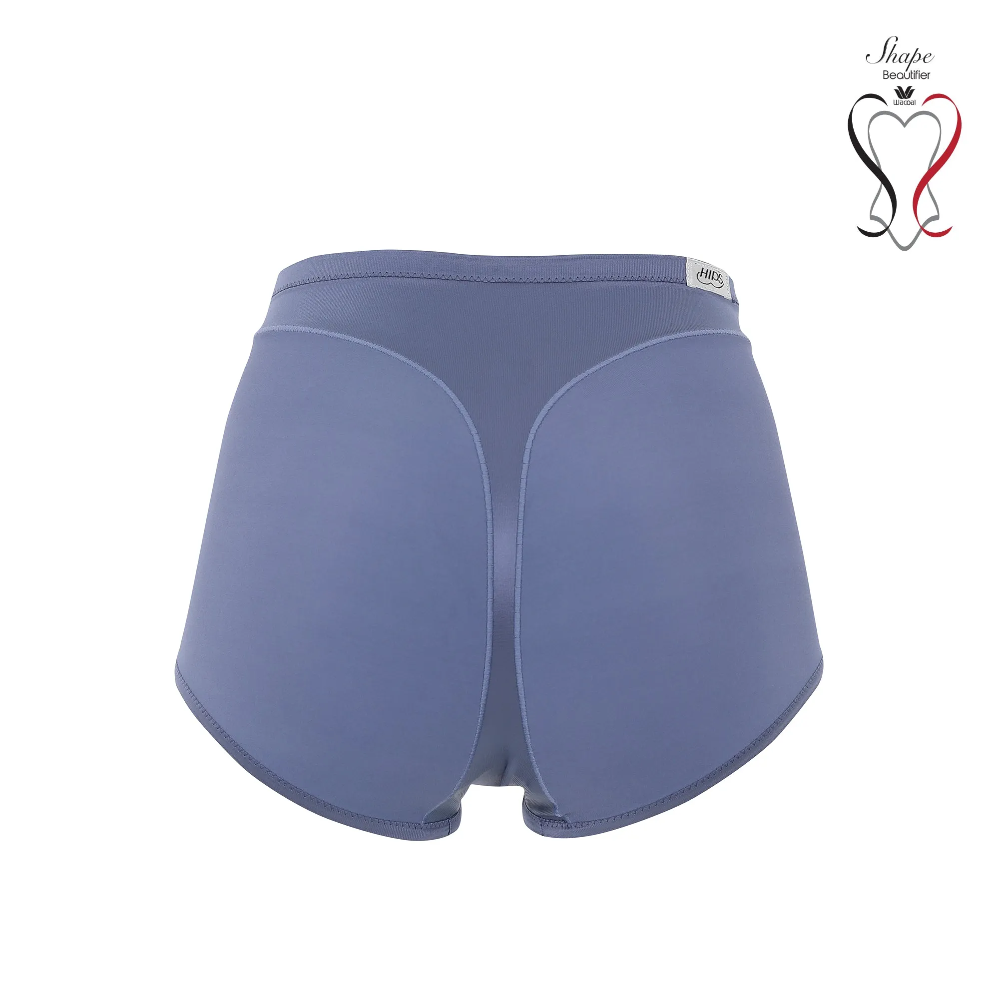 Wacoal Shapewear Hips กางเกงกระชับหน้าท้อง รุ่น WY1128 สีเทาออกน้ำเงิน (NG)