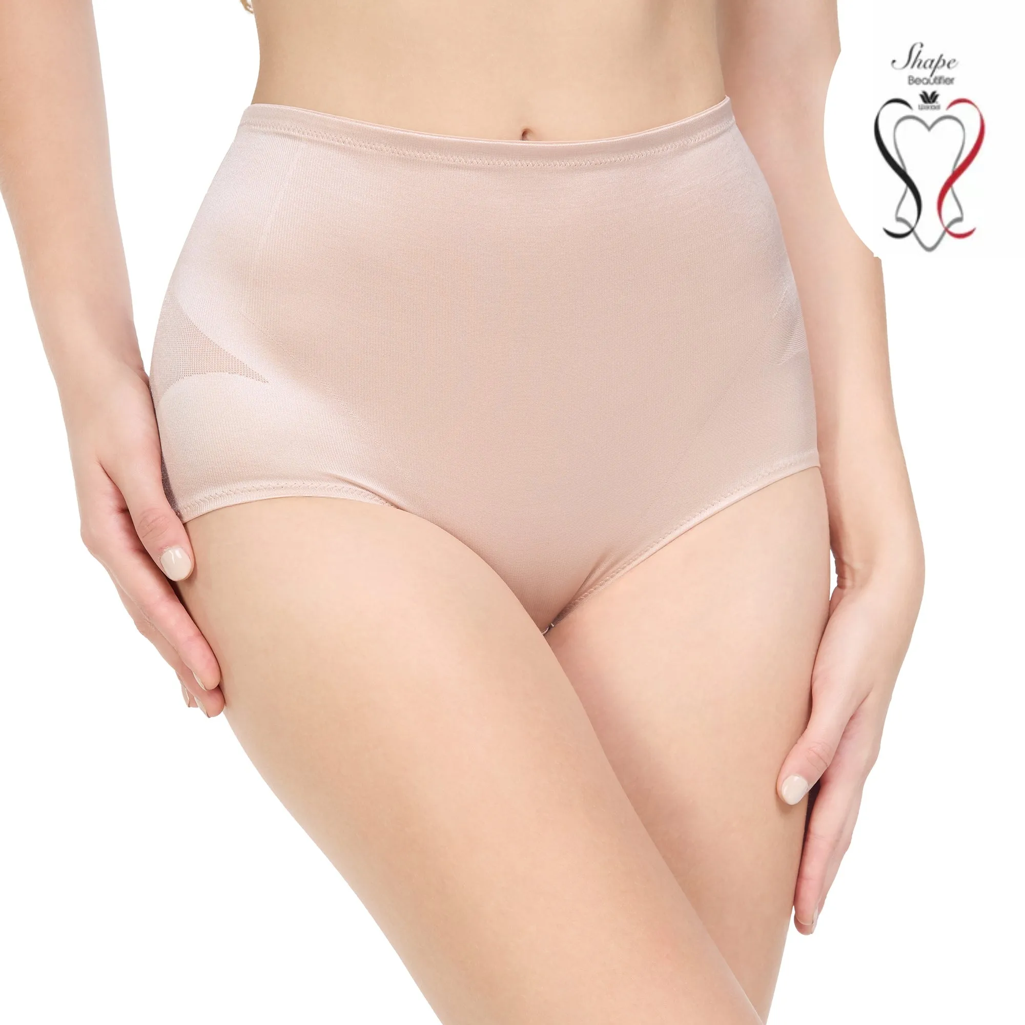 Wacoal Shapewear Stay กางเกงกระชับหน้าท้อง ยกสะโพก รุ่น WG1261  สีเบจ (BE)