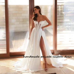 Wedding Dresses for Bride Corset A Line Bridal Gown