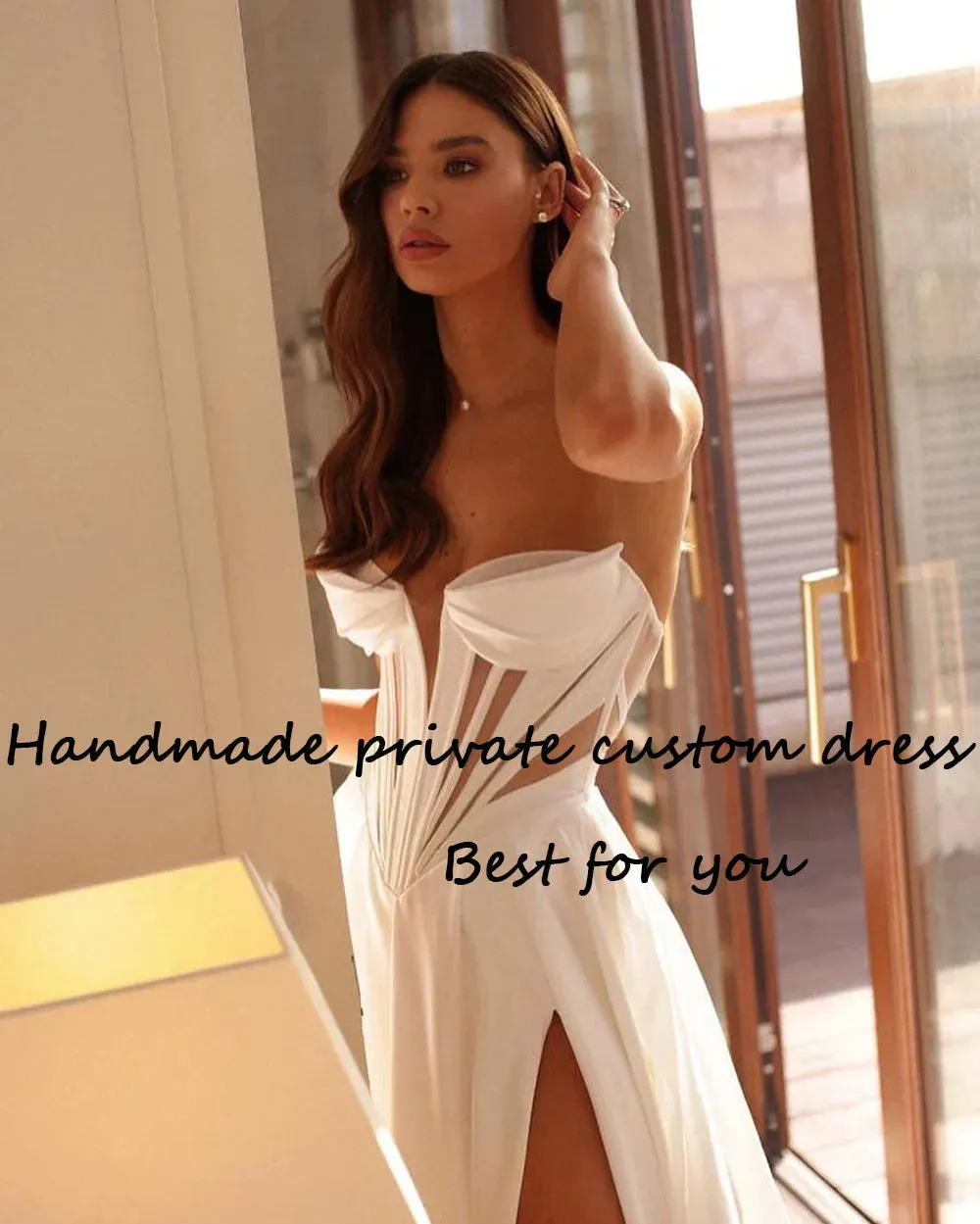 Wedding Dresses for Bride Corset A Line Bridal Gown