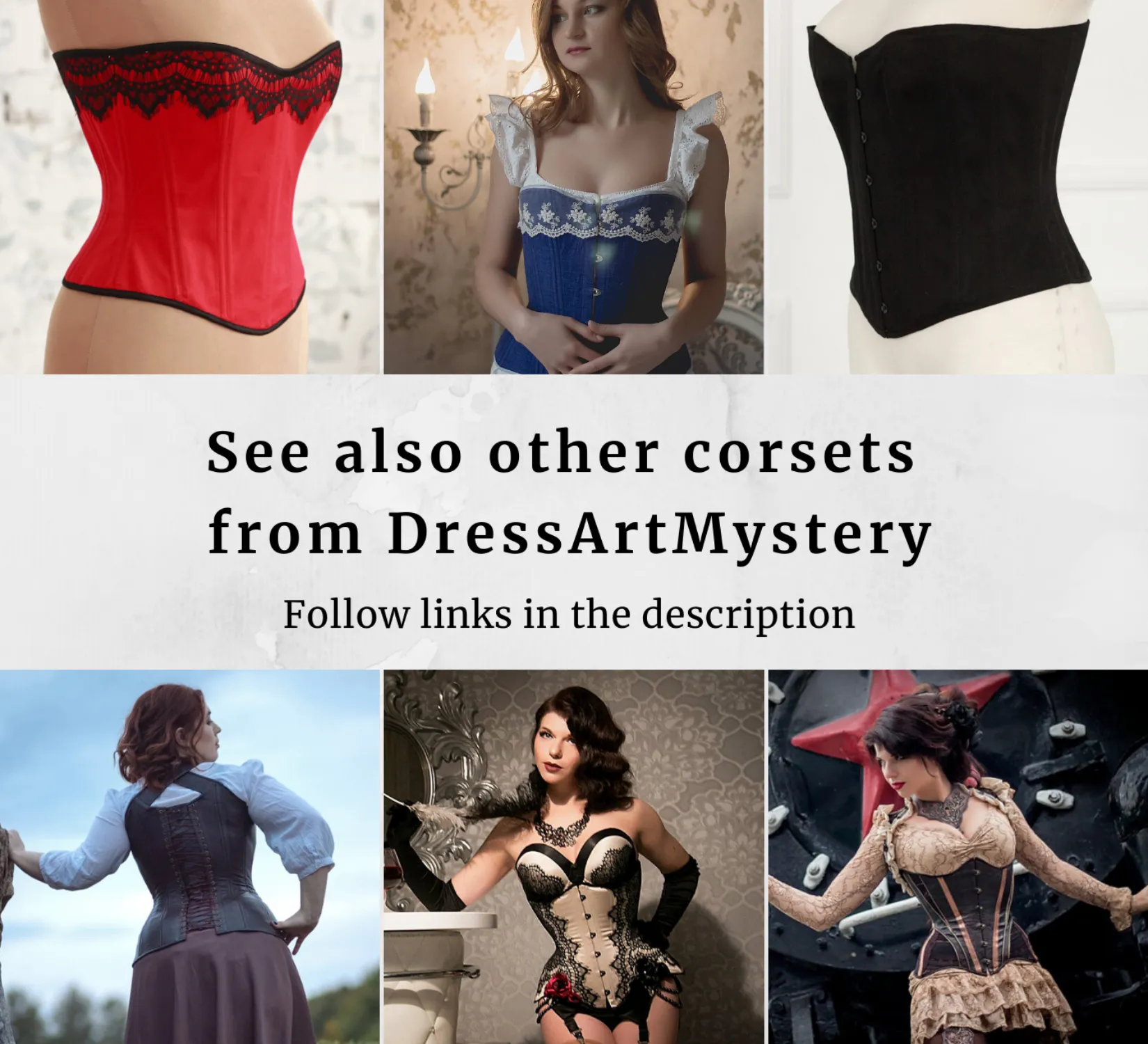 White rococo corset