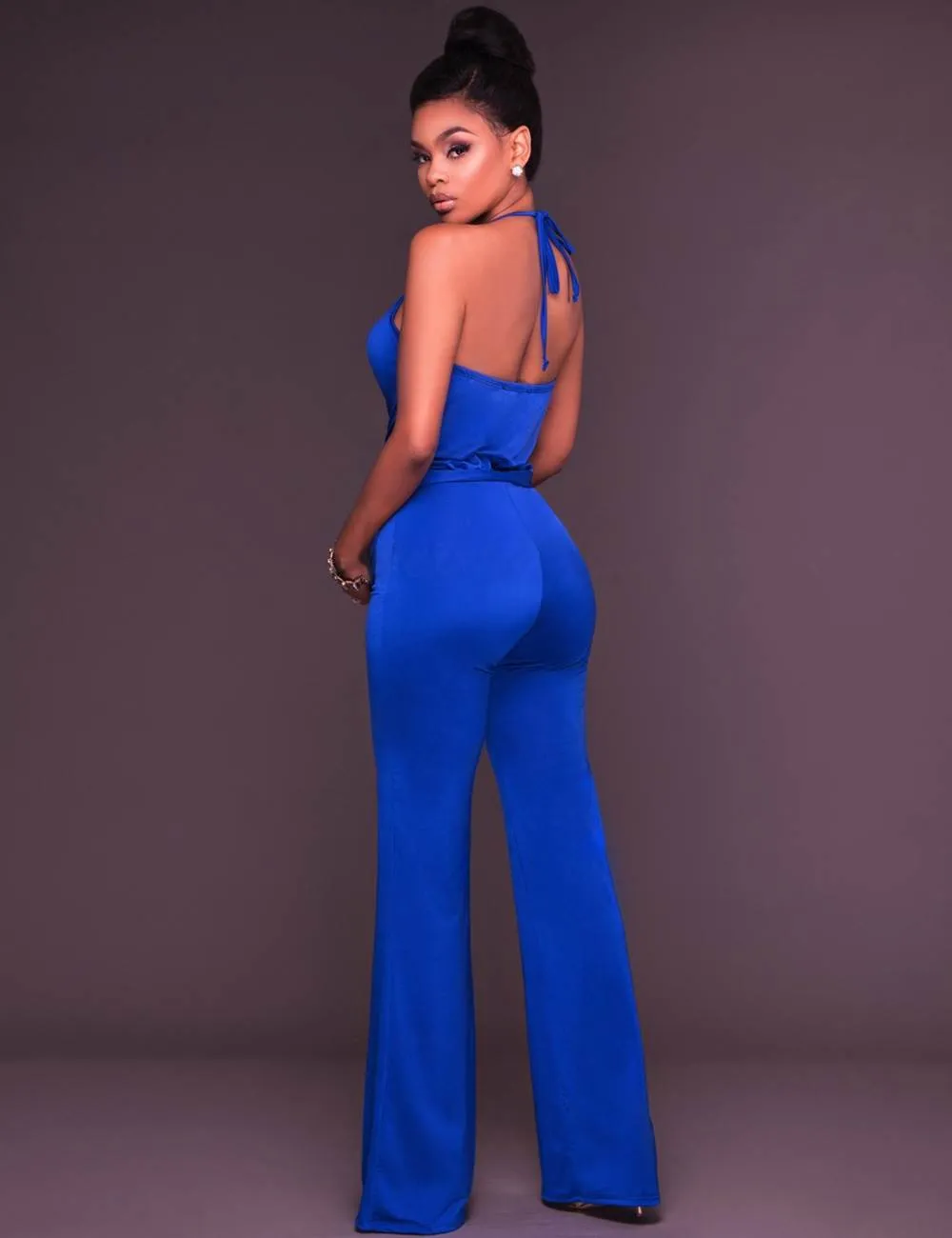 Wide Leg Halter Jumpsuit Egypt